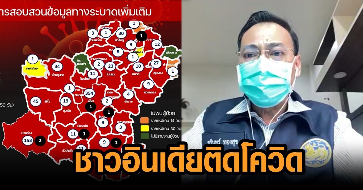 โคราชผวา เจอชาวอินเดียติดเชื้อโควิด เร่งตรวจหาสายพันธุ์-เคาะประตูบ้าน ลงชื่อฉีดวัคซีน
