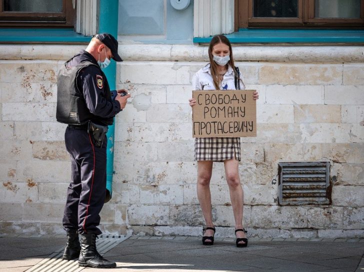 RUSSIA-BELARUS-OPPOSITION-ARREST-POLITICS-AVIATION-DIPLOMACY