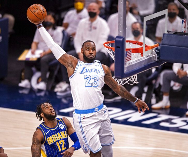 APTOPIX Lakers Pacers Basketball