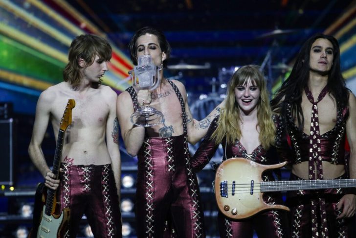 Thomas Raggi, Damiano David, Victoria De Angelis, Ethan Torchio