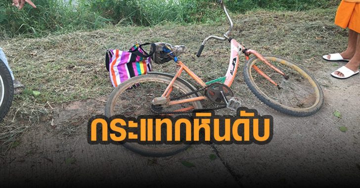 ล้มกระแทกหินดับ-ป้าเจอพิษโควิด