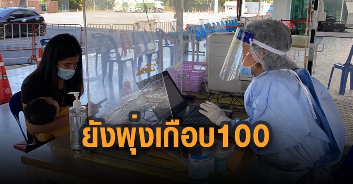 สงขลาโควิดยังพุ่งเกือบร้อย