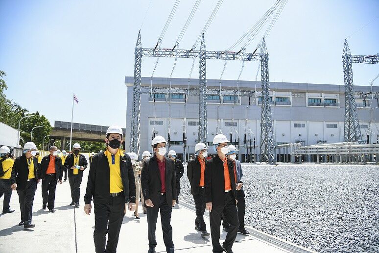 กฟผ.-กฟน.-รฟท. ร่วมเปิดสถานีจ่ายไฟป้อนยานยนต์ไฟฟ้า