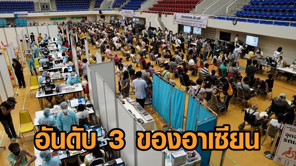 “โฆษกรบ.” โว หลังแผนปูพรมฉีดวัคซีนโควิดทั่วประเทศ ยอดสะสมเป็นอันดับ 3 ของอาเซียน