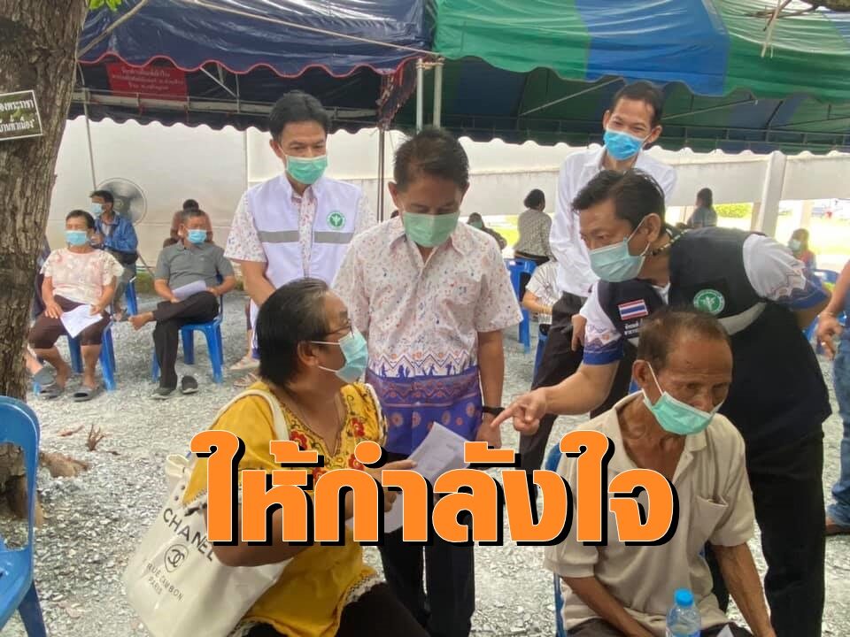 สุพรรณบุรี ติดเชื้อเพิ่ม 11 ราย ป้าวัย 67 เสียชีวิต รายที่ 12 ผู้ว่าลงพื้นที่ให้กำลังใจผู้สูงวัยฉีดวัคซีน