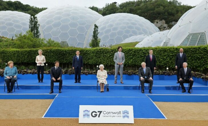 BRITAIN-G7-SUMMIT-ROYALS