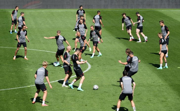 Euro 2020 - Denmark Training