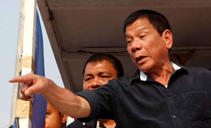 FILE PHOTO: Presidential candidate Rodrigo
