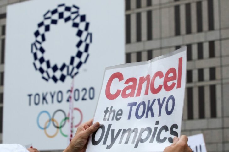 Anti-Olympics rally calls for cancellation of the games, Tokyo