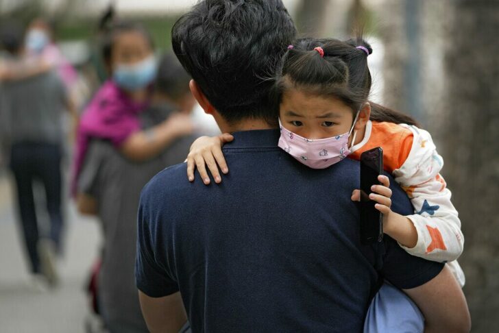 Virus Outbreak China Vaccine for Kids