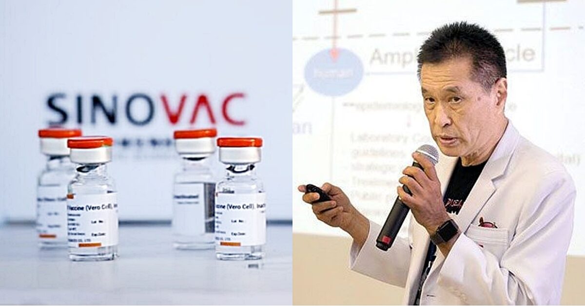หมอธีระวัฒน์ ยก ‘ชิลี’ เทียบ หลังรับวัคซีนซิโนแวค ชี้ฉีดแล้วไม่ตาย อาจจะไม่แน่