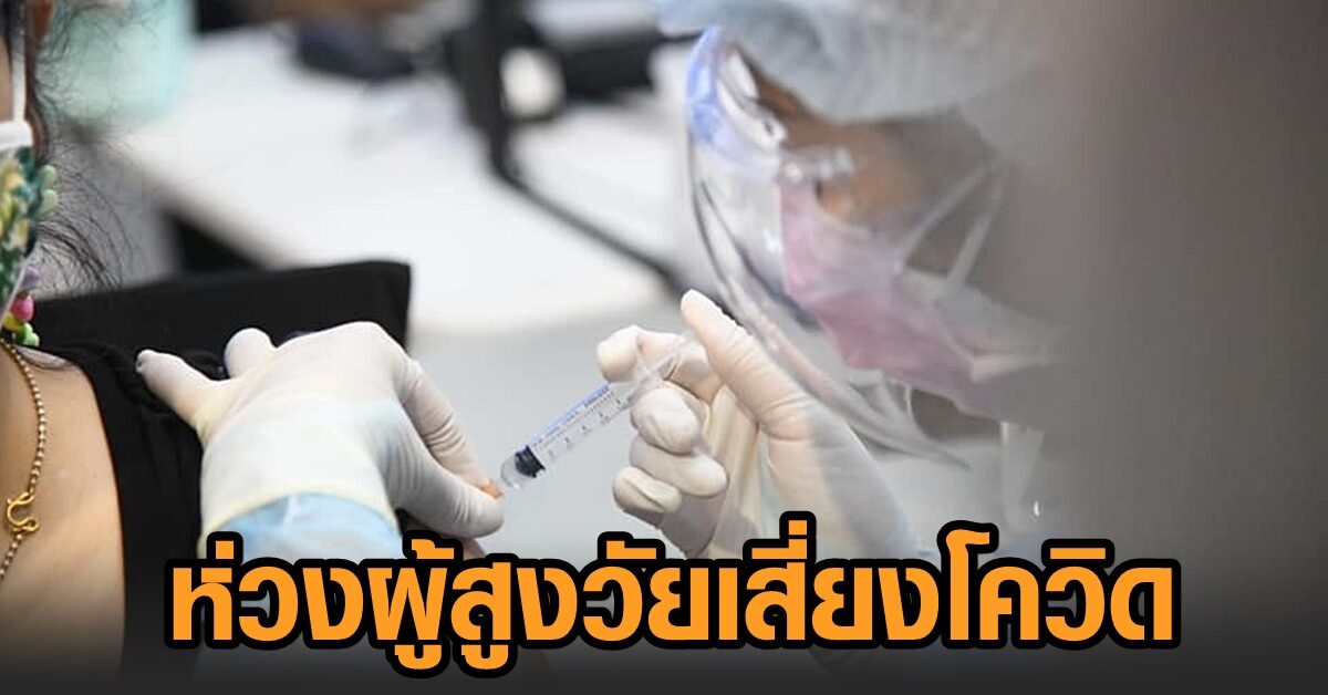 กทม.ห่วงผู้สูงวัยเสี่ยงโควิด ชวนเร่งฉีดวัคซีนผ่าน ‘ไทยร่วมใจ’