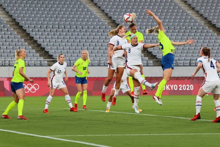 FOOTBALL-OLY-2020-2021-TOKYO-SWE-USA