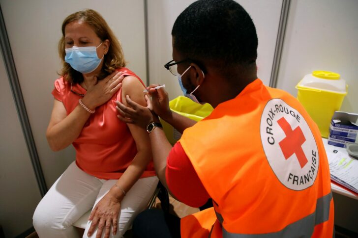 Coronavirus disease (COVID-19) vaccination campaign in Paris