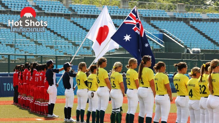 Softball - Women - Opening Round - Australia v Japan