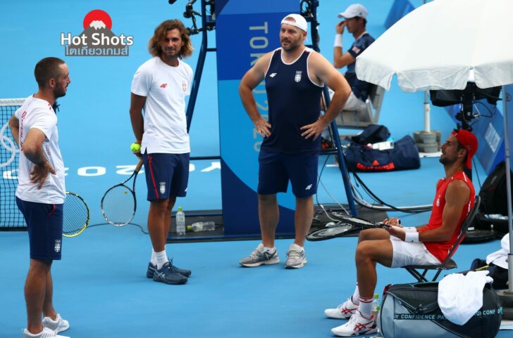Tokyo 2020 Olympics - Tennis Training