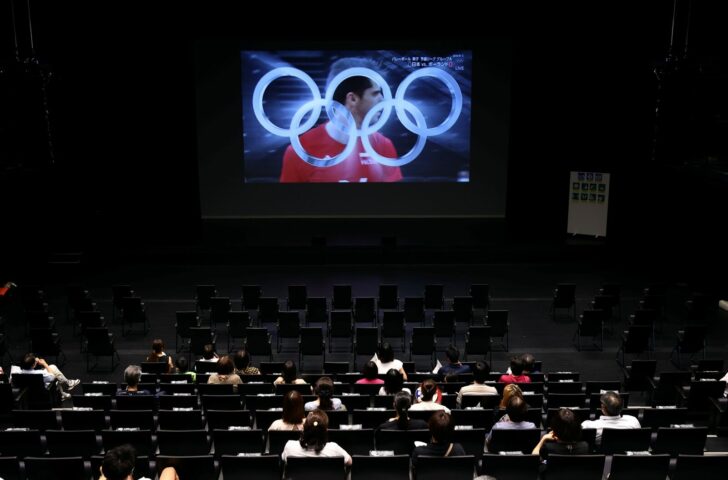 Public viewing event for Tokyo 2020 Olympic Games in Takasaki