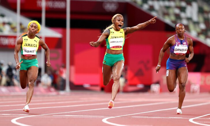 Athletics - Women's 100m - Final