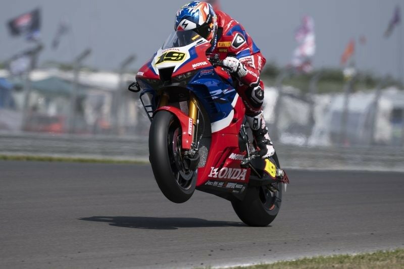 Haslum gallops top six World Superbike race first in ...