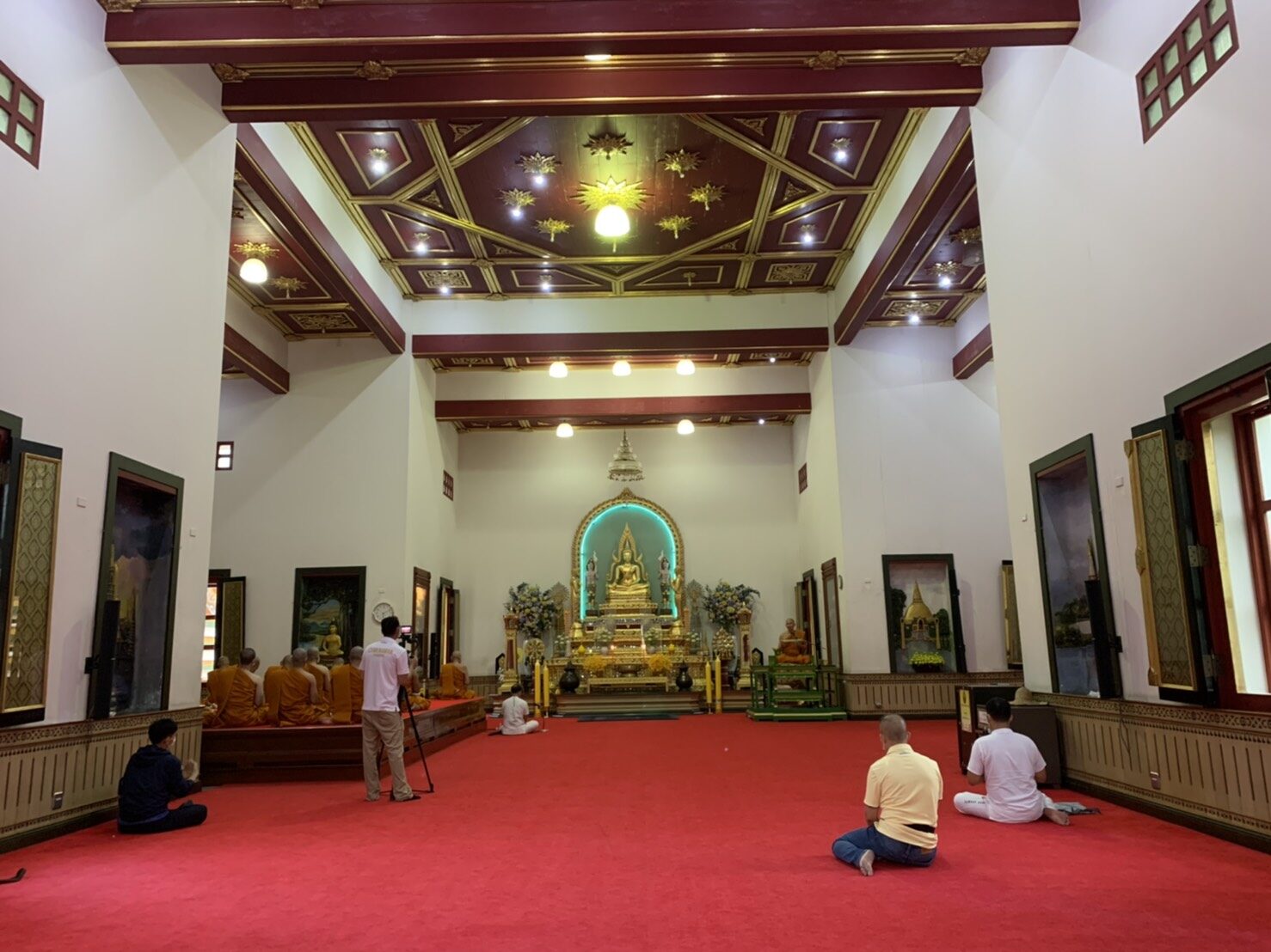 วัดพระศรีมหาธาตุบางเขนเงียบ ไร้เวียนเทียนในคืนวันอาสาฬหบูชา