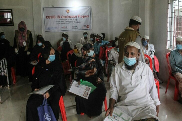 BANGLADESH-HEALTH-VIRUS-VACCINE-REFUGEE-ROHINGYA