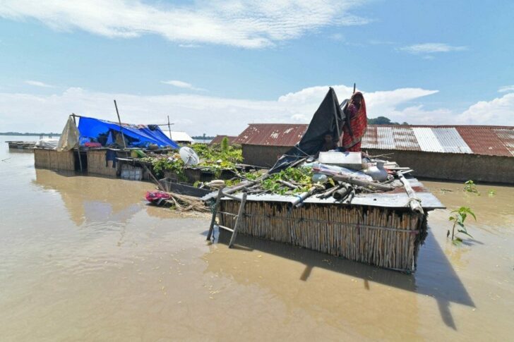 INDIA-WEATHER-FLOOD