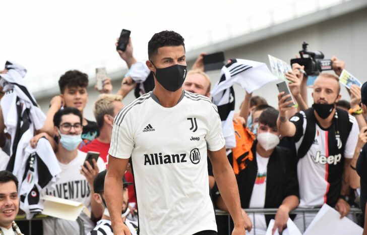 Juventus' Cristiano Ronaldo returns to Juventus medical centre
