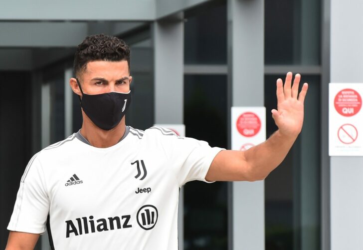 Juventus' Cristiano Ronaldo returns to Juventus medical centre