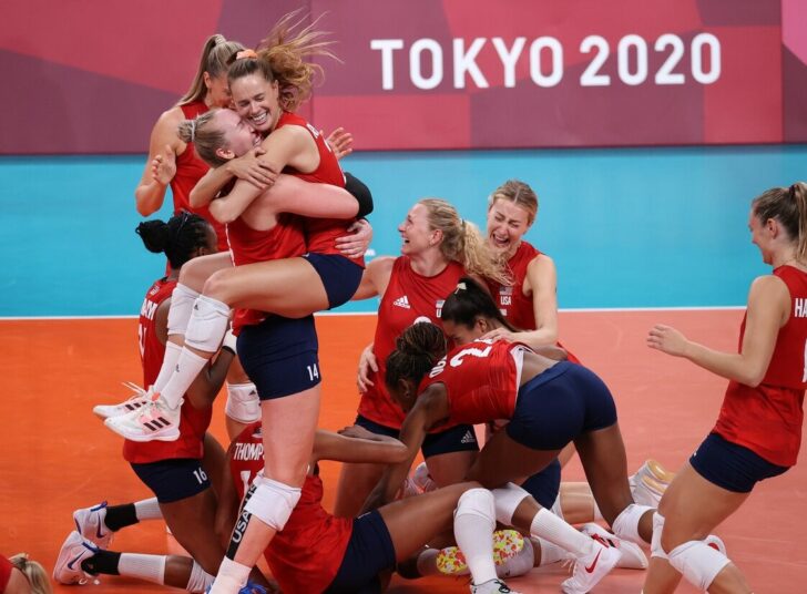 Volleyball - Women's Gold medal match - Brazil v The United States