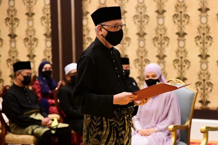 Inauguration of Malaysia's 9th prime minister, in Kuala Lumpur