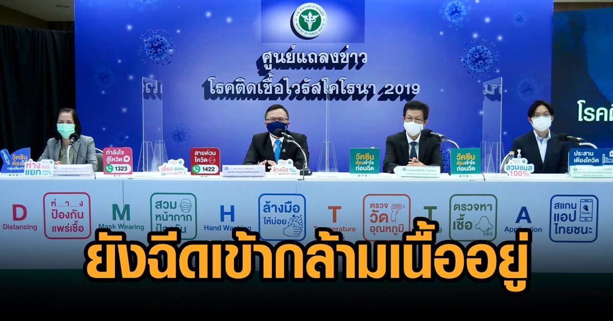 เผยบูสต์เข็ม 3 โควิดเข้าชั้นผิวหนัง มีภูมิกันเดลต้าได้ดี ประหยัดขึ้น 1 ใน 5 แต่วัคซีนพอ ยังไม่ใช้วิธีนี้