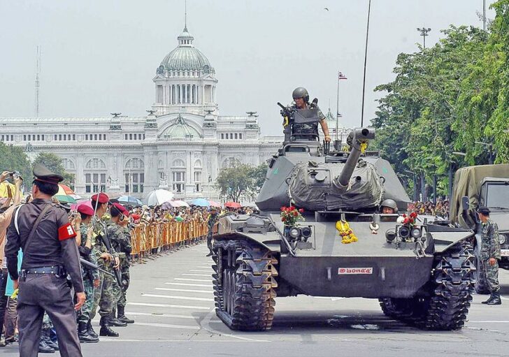 THAILAND-COUP-TANKS