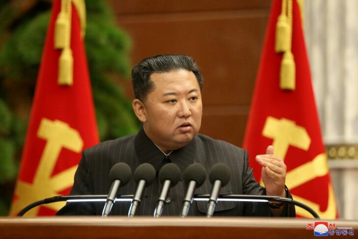 Third enlarged meeting of the political bureau of the 8th Central Committee of the Workers' Party of Korea in Pyongyang