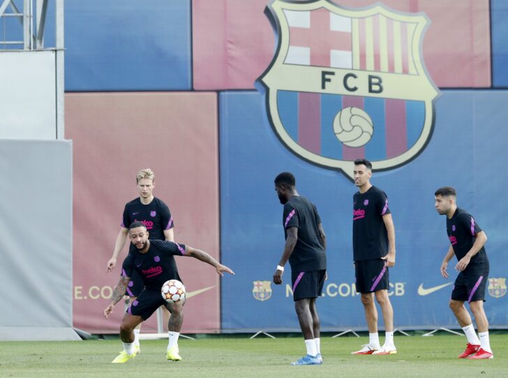 Champions League - FC Barcelona Training