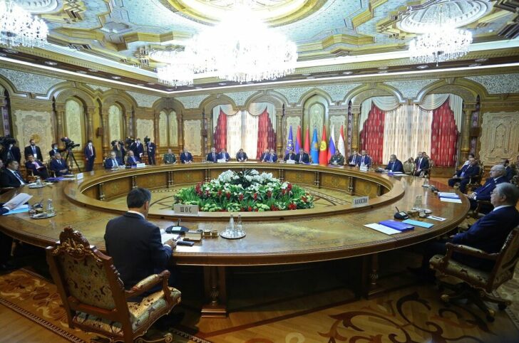 CSTO Collective Security Council meeting in Dushanbe