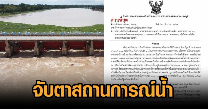 สถานการณ์น้ำ