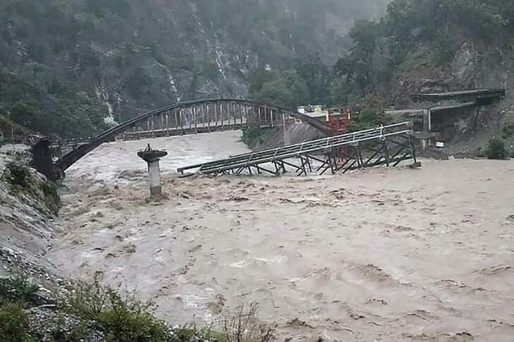 INDIA-FLOOD-LANDSLIDE-WEATHER