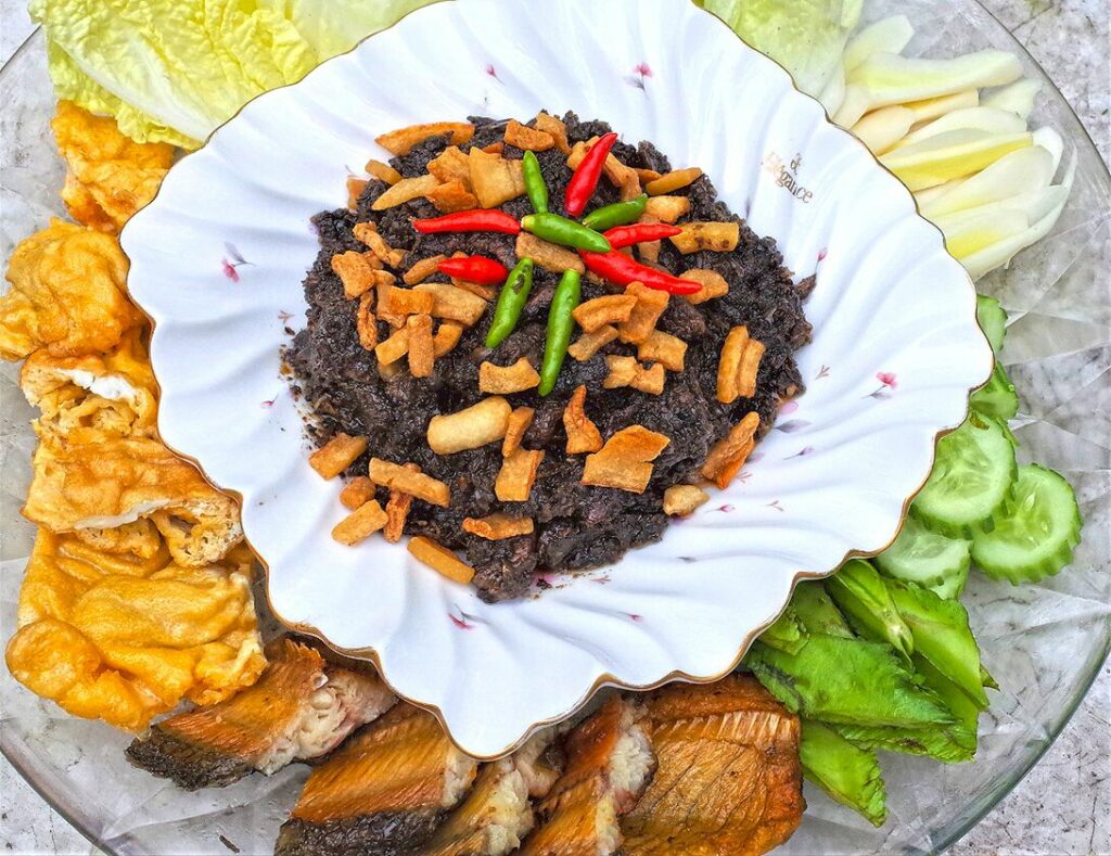 น้ำพริกกากหมูพริกไทยอ่อน