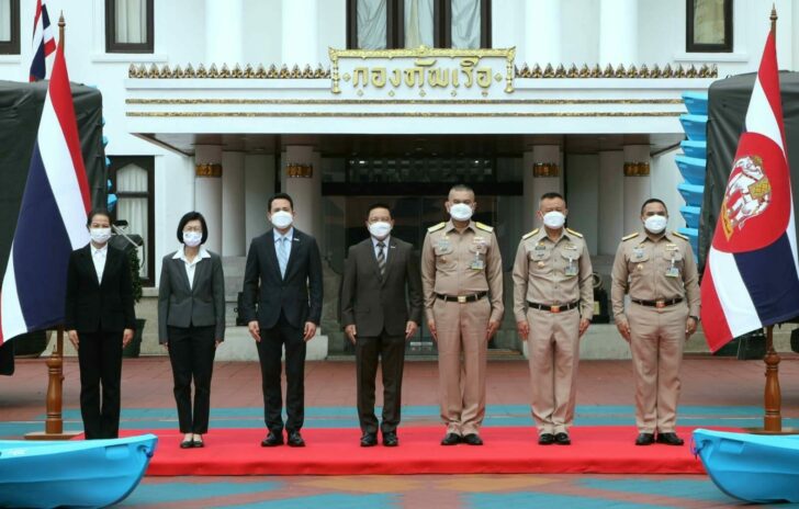 GC ส่งมอบเรือพาย นวัตกรรมพลาสติก ให้กองทัพเรือ เพื่อช่วยเหลือผู้ประสบภัยน้ำท่วมอย่างเร่งด่วน