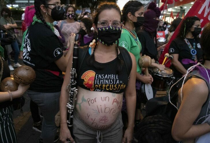 COSTA RICA-WOMEN-VIOLENCE DAY-DEMO