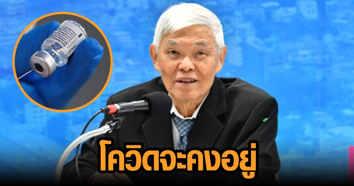 ‘หมอยง’ ชี้โควิดจะคงอยู่ ภูมิคุ้มกันหมู่ไม่ทำให้โรคสงบ จับตาฝรั่งเศสพัฒนาวัคซีนประสิทธิภาพสูง