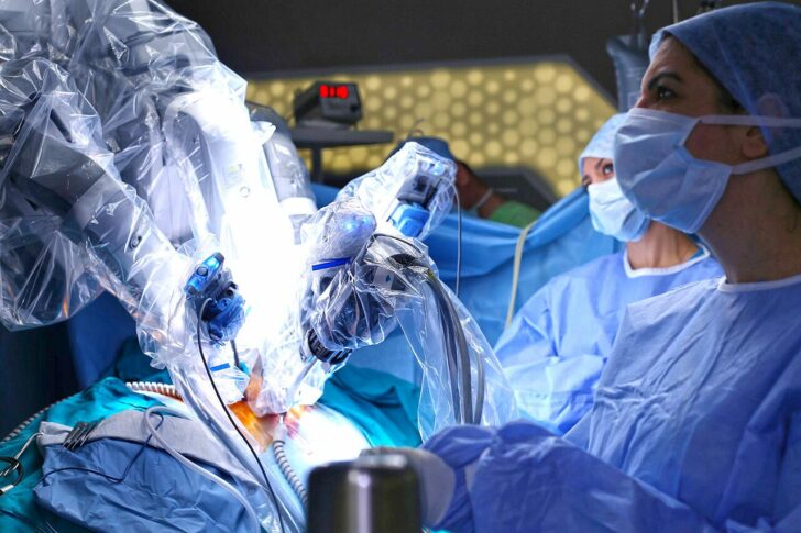 Istanbul,,Turkey,-,January,11,,2016:,Da,Vinci,Surgery.,Minimally
