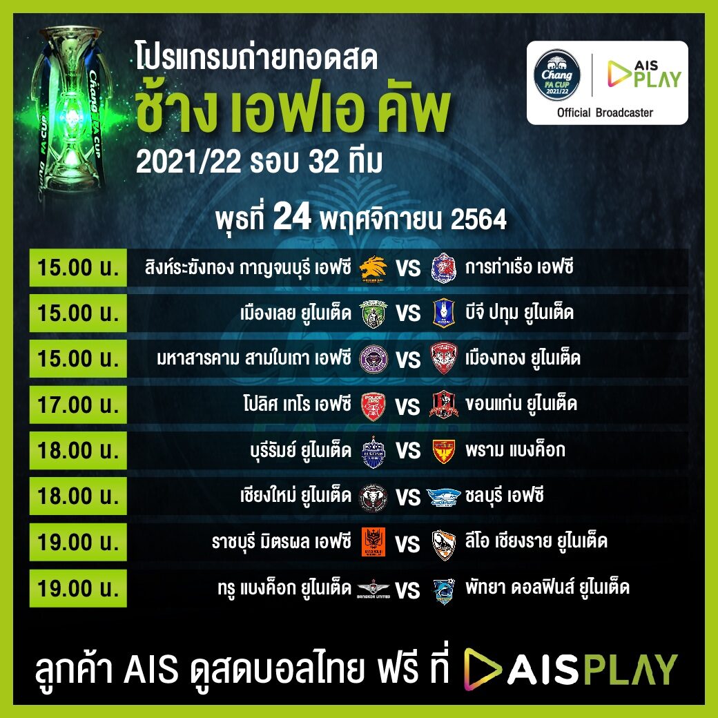 Ais Play Is Full Of Live Shots Fa Cup Round Of 32 Teams Battle Of Dignity Quality Matches Archyde