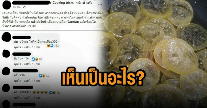 เห็นเป็นอะไร-เลม่อนเชื่อม