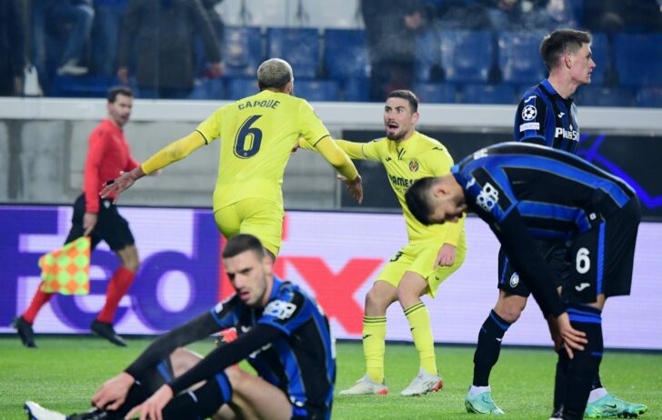 Champions League - Group F - Atalanta v Villarreal