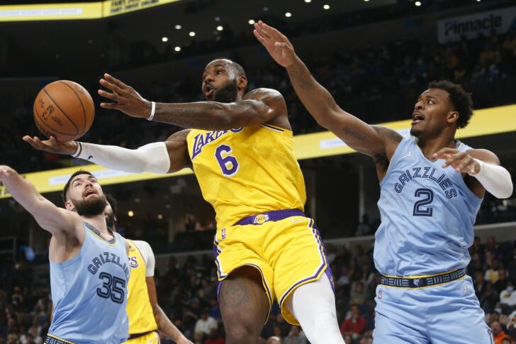 NBA: Los Angeles Lakers at Memphis Grizzlies