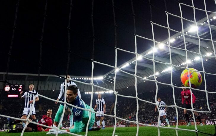 Serie A - Udinese v AC Milan