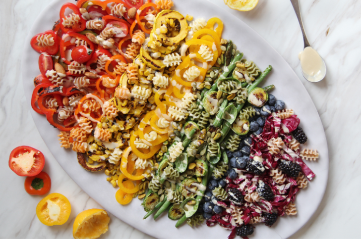 Rainbow Pasta