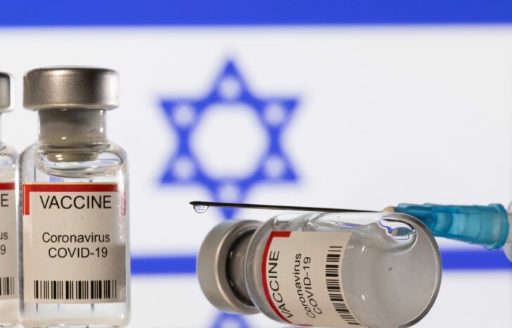 Illustration shows vials labelled