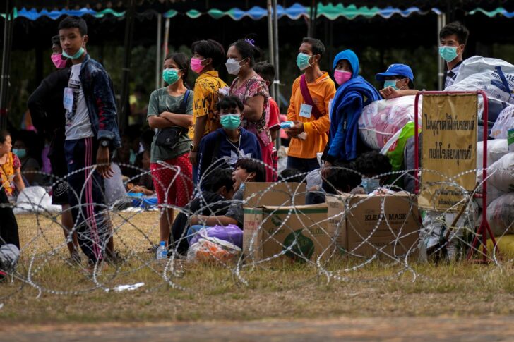 More than 2,500 flee to Thailand as rebels clash with Myanmar army